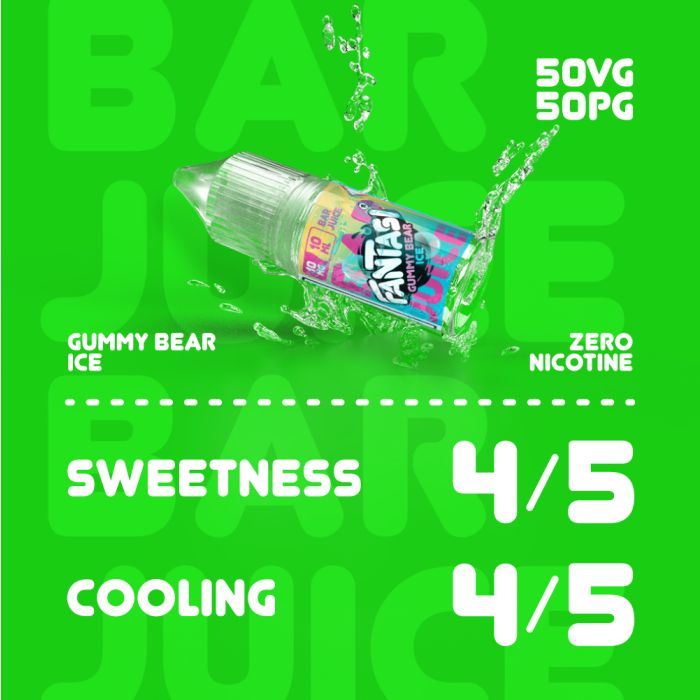 Gummy Bear Ice Bar Vape Juice by Fantasi | 2.99